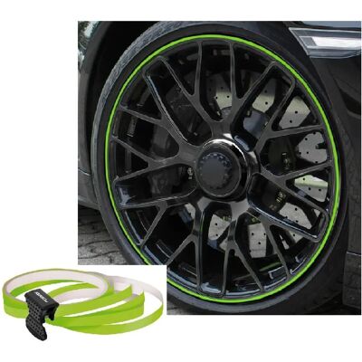 Foliatec Neon Zelená Samolepka na ráfky - 4,3m - Vnější Foliatec Neon Zelená Samolepka na ráfky - 4,3m - Vnější