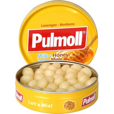 Pastilles Pulmoll lait et miel - Soulagement gorge - Publicité Pastilles Pulmoll lait et miel - Soulagement gorge - Publicité