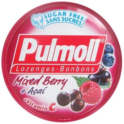 Pastilles Pulmoll Fruits Rouges Sans Sucre - Pastilles - Publicité Pastilles Pulmoll Fruits Rouges Sans Sucre - Pastilles - Publicité