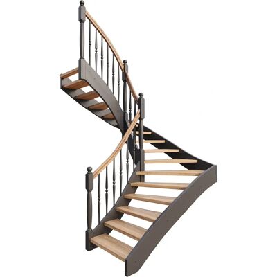 DOLLE - Estoril - 320 cm max - Gedrechselte Geländer - Treppe DOLLE - Estoril - 320 cm max - Gedrechselte Geländer - Treppe