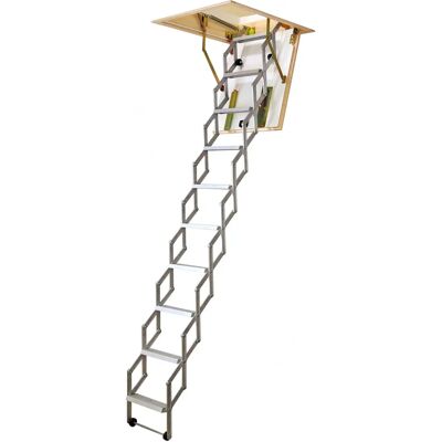 DOLLE - alu-fix - 70x60cm - U0.90 - Bodentreppe DOLLE - alu-fix - 70x60cm - U0.90 - Bodentreppe