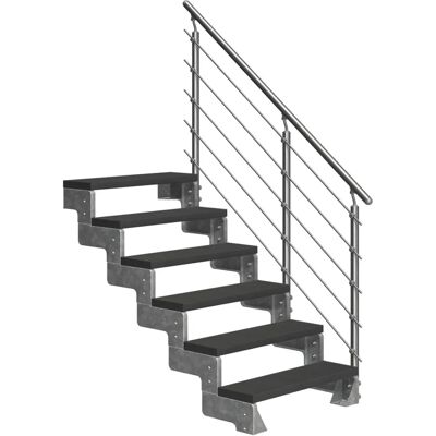 DOLLE Gardentop Außentreppe - Wetterfeste Stahl- und Aluminiumtreppe DOLLE Gardentop Außentreppe - Wetterfeste Stahl- und Aluminiumtreppe