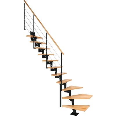 DOLLE Boston Platzsparende Spindeltreppe - Innenbereich DOLLE Boston Platzsparende Spindeltreppe - Innenbereich