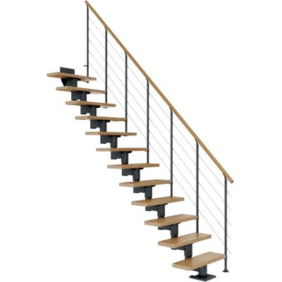 Dolle Cork Metalltreppe - 75cm Breite, Höhenverstellbar Dolle Cork Metalltreppe - 75cm Breite, Höhenverstellbar
