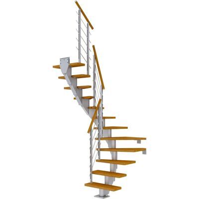 Dolle Frankfurt Mittelholmtreppe Metall & Holz - Modernes Design Dolle Frankfurt Mittelholmtreppe Metall & Holz - Modernes Design