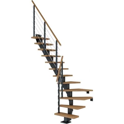 Dolle Frankfurt Metall- und Holztreppe - Verstellbar, Modernes Design Dolle Frankfurt Metall- und Holztreppe - Verstellbar, Modernes Design