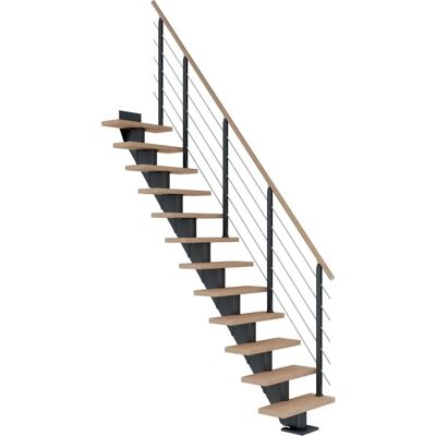 DOLLE Frankfurt Gerade Eiche Weiß geölt - Treppen DOLLE Frankfurt Gerade Eiche Weiß geölt - Treppen