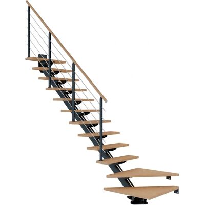 Dolle Sydney Weiß Eiche 75cm Treppe Dolle Sydney Weiß Eiche 75cm Treppe