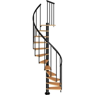 DOLLE Calgary Spindeltreppe - Anthrazit, Ø120cm DOLLE Calgary Spindeltreppe - Anthrazit, Ø120cm