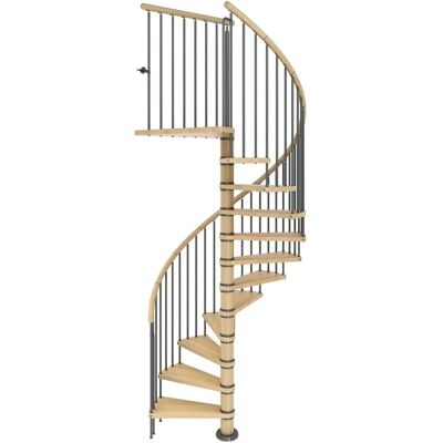 DOLLE Winnipeger Wendeltreppe - Buche, 13 Stufen, bis 315cm H DOLLE Winnipeger Wendeltreppe - Buche, 13 Stufen, bis 315cm H
