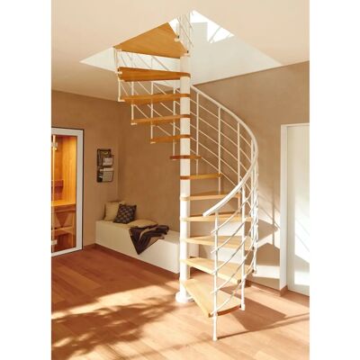 DOLLE Oslo Spiraltreppe - Nordisches Design DOLLE Oslo Spiraltreppe - Nordisches Design