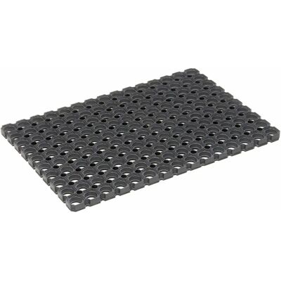 Astra Quadro Teppich Läufer - Indoor/Outdoor, 80x120cm, Schwarz Astra Quadro Teppich Läufer - Indoor/Outdoor, 80x120cm, Schwarz