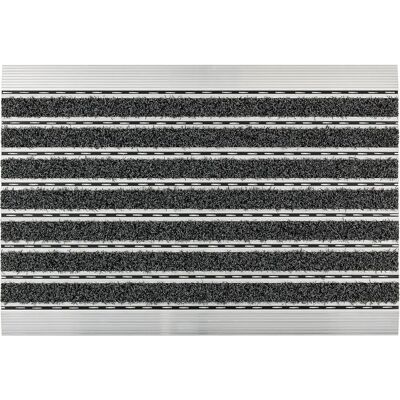 ASTRA Aluminium Dörrmatta - Raspator - Antracit - 40x60cm - Hållbar ASTRA Aluminium Dörrmatta - Raspator - Antracit - 40x60cm - Hållbar