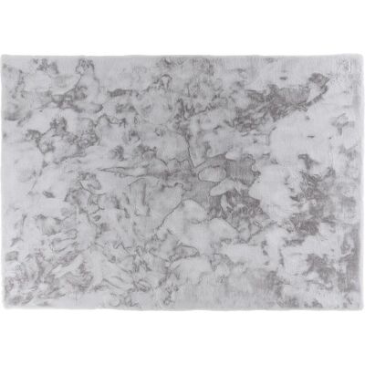 SCHÖNER WOHNEN-KOLLEKTION Tender Silber Fellteppich 80x150cm - Teppich SCHÖNER WOHNEN-KOLLEKTION Tender Silber Fellteppich 80x150cm - Teppich