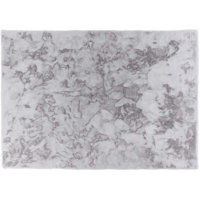 SCHÖNER WOHNEN-KOLLEKTION Tender Silber Fellteppich 80x150cm - Teppich SCHÖNER WOHNEN-KOLLEKTION Tender Silber Fellteppich 80x150cm - Teppich