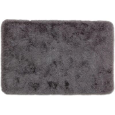 SCHÖNER WOHNEN-KOLLEKTION Bali Badematte - 60x90cm, Grau, Polyester SCHÖNER WOHNEN-KOLLEKTION Bali Badematte - 60x90cm, Grau, Polyester