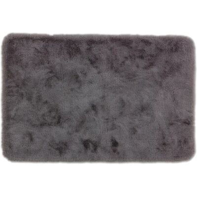 Schöner Wohnen Bali Badmatte - Rechteckig, 40x60cm, Grau, Polyester Schöner Wohnen Bali Badmatte - Rechteckig, 40x60cm, Grau, Polyester