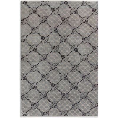 Joop! Silberner Teppich - 200x300cm, Viskose & Acryl, Elegant Joop! Silberner Teppich - 200x300cm, Viskose & Acryl, Elegant