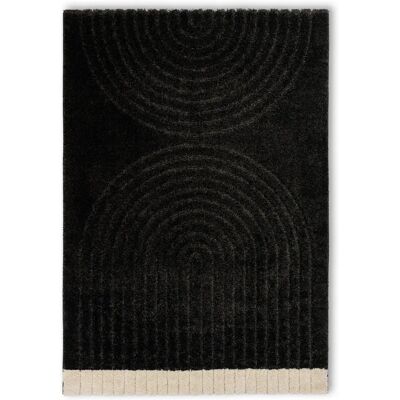 SCHÖNER WOHNEN-KOLLEKTION Winsome 6318-244 Schwarzer Teppich - Teppich SCHÖNER WOHNEN-KOLLEKTION Winsome 6318-244 Schwarzer Teppich - Teppich