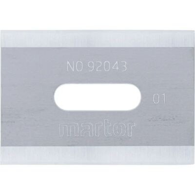 MARTOR 92043 Replacement Blades - 10 pcs, 26x18.5mm - Tape Cutter MARTOR 92043 Replacement Blades - 10 pcs, 26x18.5mm - Tape Cutter