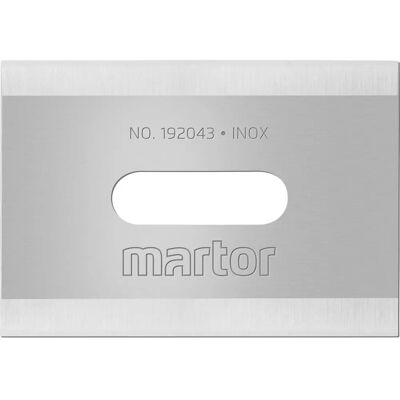 Martor 192043.66 Industrial Blades - 10 Pieces - Steel Martor 192043.66 Industrial Blades - 10 Pieces - Steel