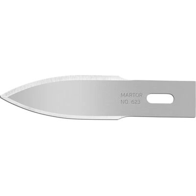 Martor 623.50 Blade - High-Quality Steel - 10 Pieces Martor 623.50 Blade - High-Quality Steel - 10 Pieces