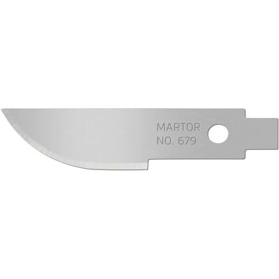 Martor 679.50 Steel Replacement Blade - Convex - 10 pcs Martor 679.50 Steel Replacement Blade - Convex - 10 pcs