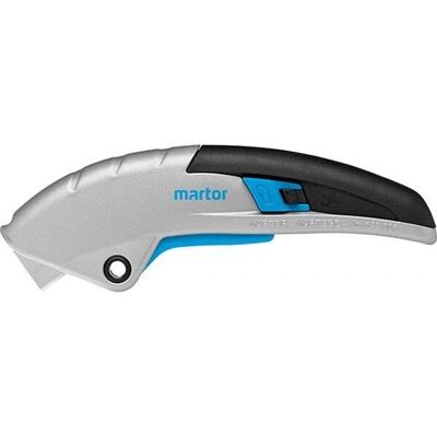 Nóż bezpieczeństwa SECUPRO MARTEGO - Automatyczne cofanie ostrza, 9mm Nóż bezpieczeństwa SECUPRO MARTEGO - Automatyczne cofanie ostrza, 9mm