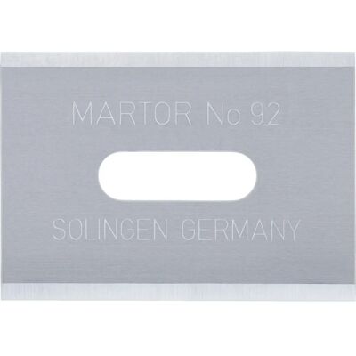 Martor Stainless Steel Replacement Blades - 10 pcs - 26x18.5mm - Utility Knife Blades Martor Stainless Steel Replacement Blades - 10 pcs - 26x18.5mm - Utility Knife Blades