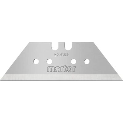 Martor 61329.50 Steel Trapezoidal Blade - 10 Pieces - Industrial Use Martor 61329.50 Steel Trapezoidal Blade - 10 Pieces - Industrial Use