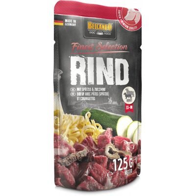 BELCANDO - 511615 - Boeuf - Courgette - Nourriture humide pour chiens - Publicité BELCANDO - 511615 - Boeuf - Courgette - Nourriture humide pour chiens - Publicité
