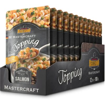 BELCANDO Mastercraft Topping - Salmão - Brócolis - Topping para ração BELCANDO Mastercraft Topping - Salmão - Brócolis - Topping para ração