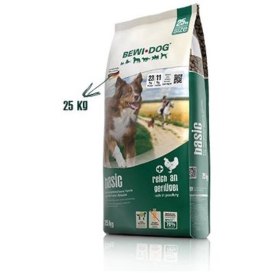 Bewi Dog Basic 25kg Torrfoder för vuxna hundar Bewi Dog Basic 25kg Torrfoder för vuxna hundar