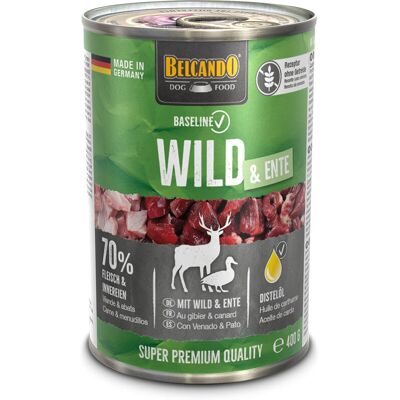 Belcando - Karmówka dla psa, Jeleń i Kaczka, 6 x 400 g Belcando - Karmówka dla psa, Jeleń i Kaczka, 6 x 400 g