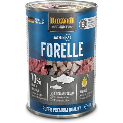 Belcando 512455 Comida húmeda para perros Trucha - Alimento para perros Belcando 512455 Comida húmeda para perros Trucha - Alimento para perros