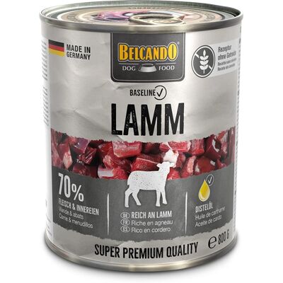 Belcando Modell 513405 - Lammfoder för hundar - Fukt, 800g Belcando Modell 513405 - Lammfoder för hundar - Fukt, 800g