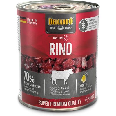 Belcando Model - Bœuf, Sans céréales, 6 x 800 g - Nourriture pour chiens Belcando Model - Bœuf, Sans céréales, 6 x 800 g - Nourriture pour chiens