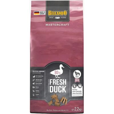 Nourriture sèche au canard frais Belcando - Approche holistique et naturelle - Publicité Nourriture sèche au canard frais Belcando - Approche holistique et naturelle - Publicité