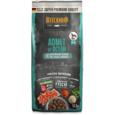 Nourriture pour chiens Belcando Ocean sans céréales - 12,5 kg - Publicité Nourriture pour chiens Belcando Ocean sans céréales - 12,5 kg - Publicité