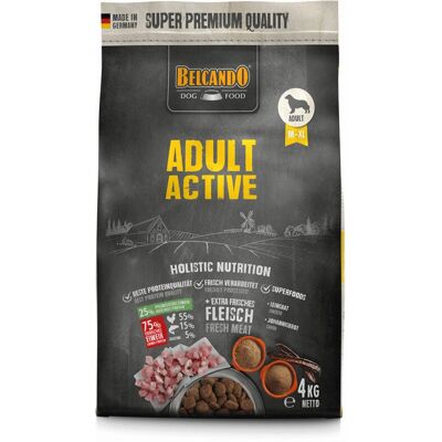 Belcando Adult Active 4 kg Kyckling, Fisk, Kött - Hundmat Belcando Adult Active 4 kg Kyckling, Fisk, Kött - Hundmat