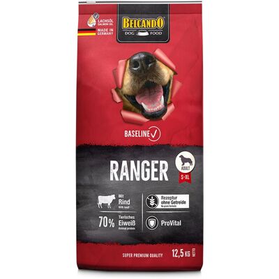 Nourriture pour chiens Belcando Ranger sans céréales - 12,5kg Nourriture pour chiens Belcando Ranger sans céréales - 12,5kg