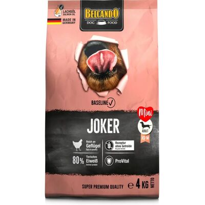 BELCANDO Baseline Joker Grain Free 4 kg - Hundmat BELCANDO Baseline Joker Grain Free 4 kg - Hundmat
