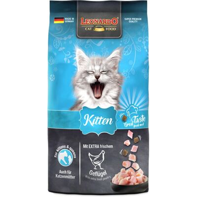 Leonardo - 753005 - Kitten Poultry - 300 g - Cat Food - Publicité Leonardo - 753005 - Kitten Poultry - 300 g - Cat Food - Publicité
