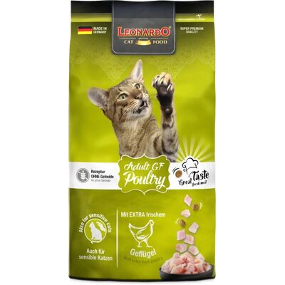 LEONARDO Adult Grain Free Poultry - Comida seca para gatos LEONARDO Adult Grain Free Poultry - Comida seca para gatos