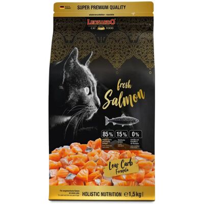LEONARDO Färsk lax & Fågel - Kattsmat LEONARDO Färsk lax & Fågel - Kattsmat