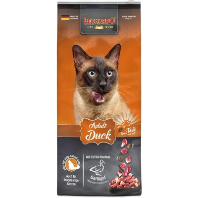 Leonardo Adult Canard - Nourriture sèche pour chats Leonardo Adult Canard - Nourriture sèche pour chats