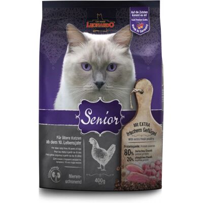 Leonardo - Senior - Poultry - 400 g - Cat Food Leonardo - Senior - Poultry - 400 g - Cat Food