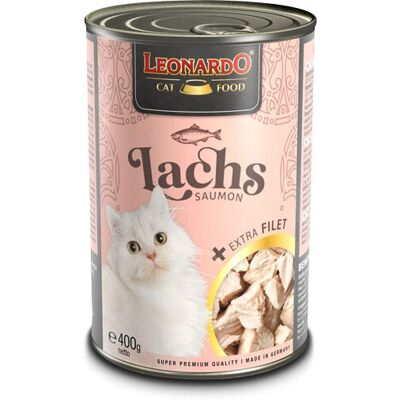Nourriture pour chats au saumon Leonardo - Nourriture pour chats - Publicité Nourriture pour chats au saumon Leonardo - Nourriture pour chats - Publicité