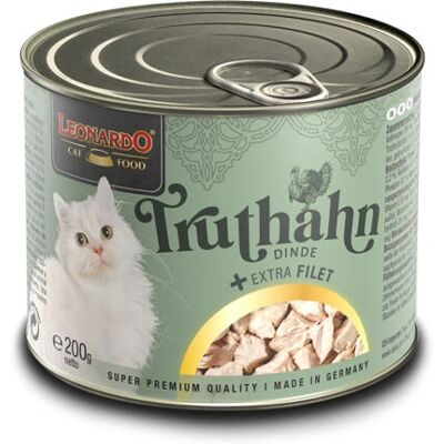 Leonardo Nourriture Humide Chat 760025 Dinde & Filet Extra - Nourriture Pour Chats - Publicité Leonardo Nourriture Humide Chat 760025 Dinde & Filet Extra - Nourriture Pour Chats - Publicité