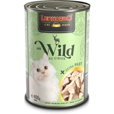 Leonardo 760155 Katzenfutter Wild + Extra Filet - Katzenfutter Leonardo 760155 Katzenfutter Wild + Extra Filet - Katzenfutter